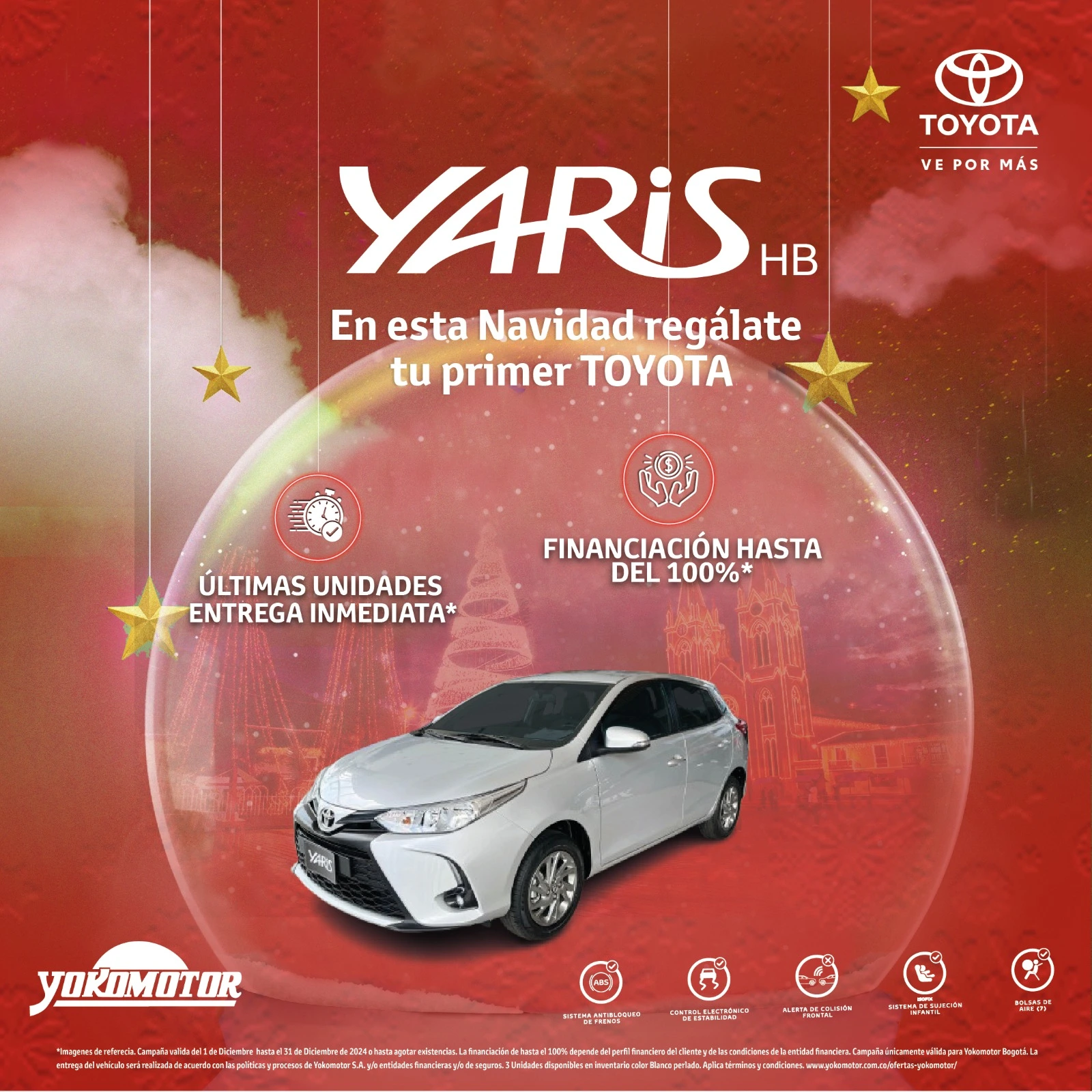 yokomotor-toyota-banner-ofertas-yaris-hb-dic precios navideños yaris