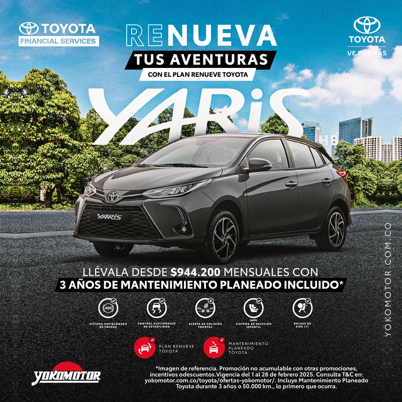 yokomotor-toyota-ofertas-yaris-febrero