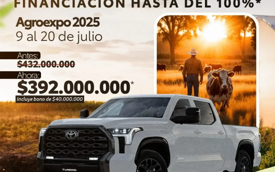 FINANCIACIÓN HASTA DEL 100% TUNDRA