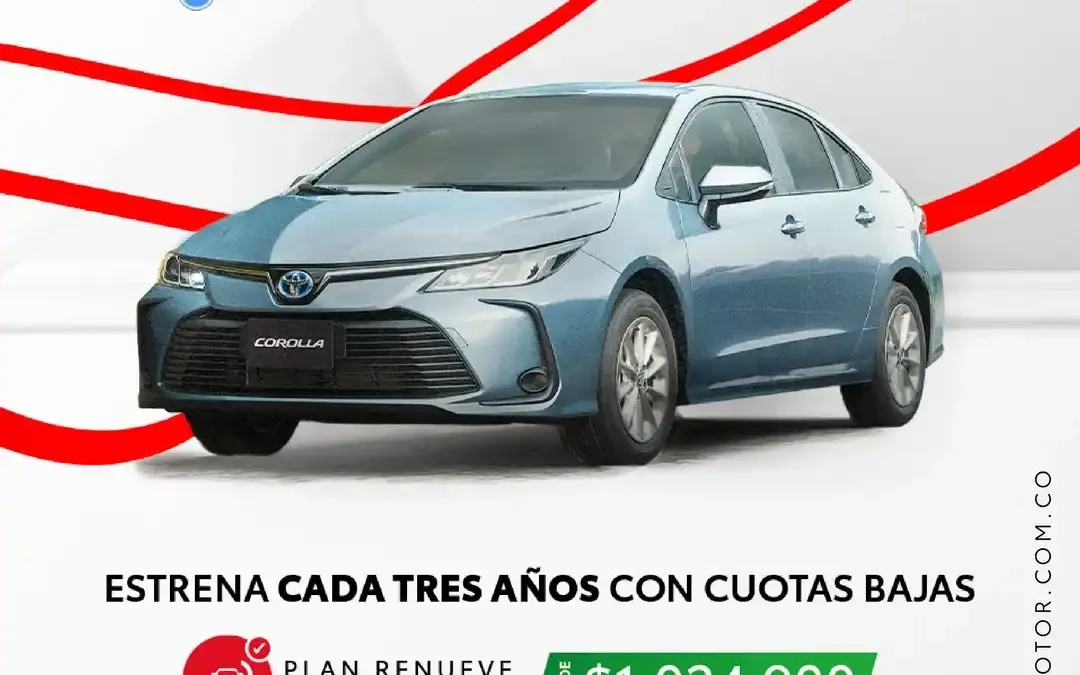 ESTRENA CADA 3 AÑOS CON CUOTAS BAJAS DESDE $1.024.900