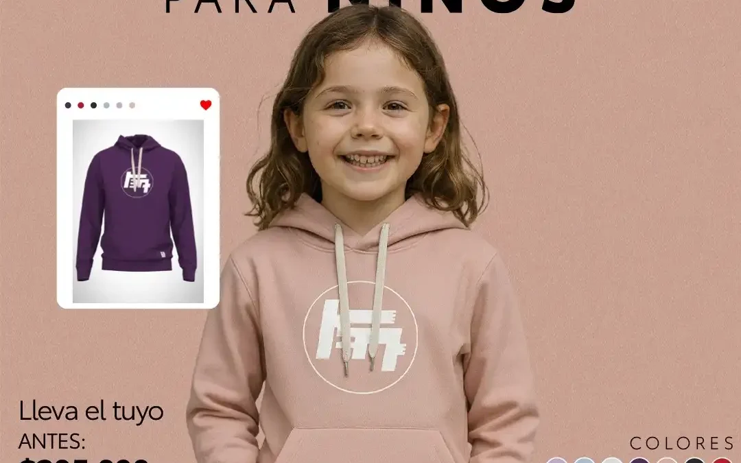 HODDIES PARA NIÑOS