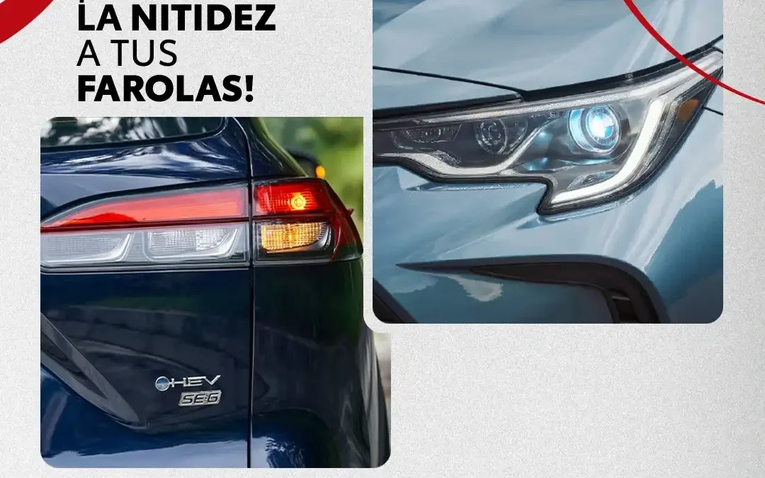 DEVUELVE LA NITIDEZ A TUS FAROLAS