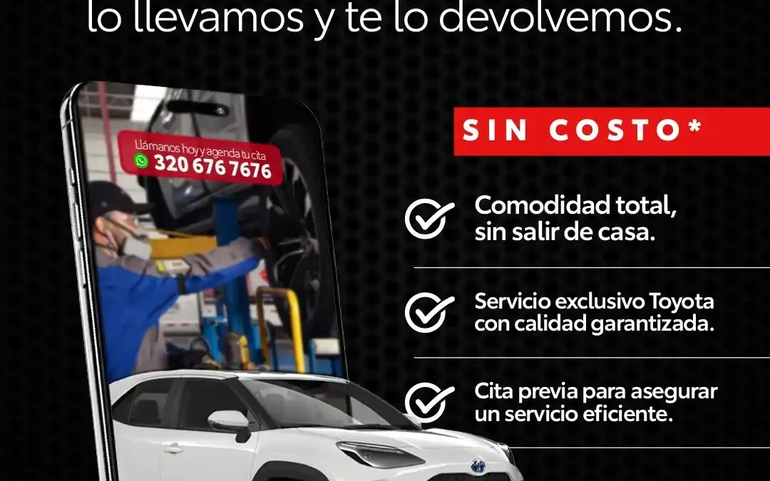 AGENDA EL MANTENIMIENTO DE TU TOYOTA