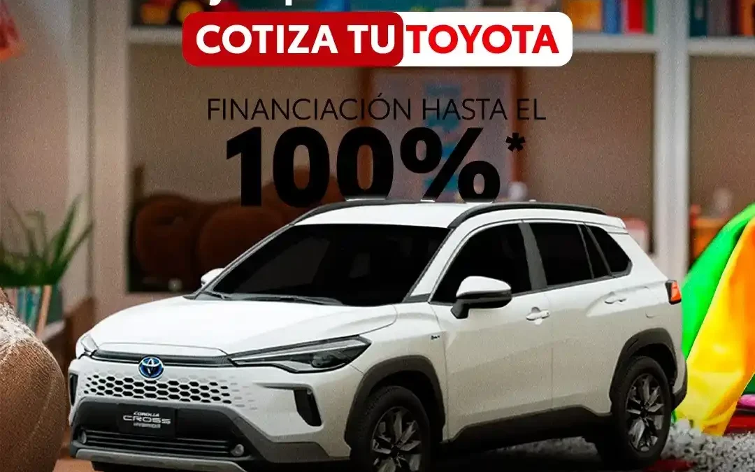COROLLA CROSS FINANCIACIÓN HASTA EL 100%