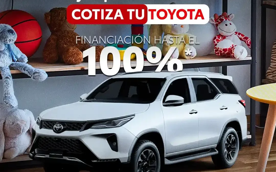 FORTUNER FINANCIACIÓN HASTA EL 100%