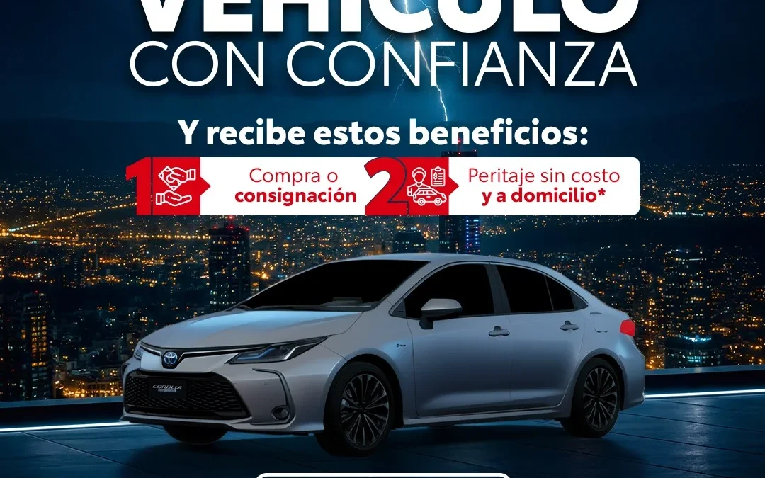 VENDE TU VEHÍCULO CON CONFIANZA